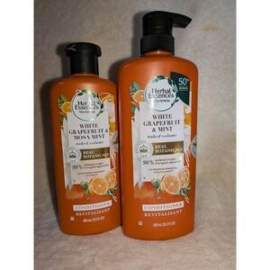 Discontinued HTF Herbal Essences White Grapefruit & Mint Conditioner 13.5 & 20.2